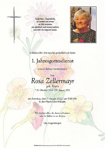 Rosa Zellermayr